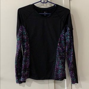 Athleta Womens Santa Cruz Cutback Rashguard Size M